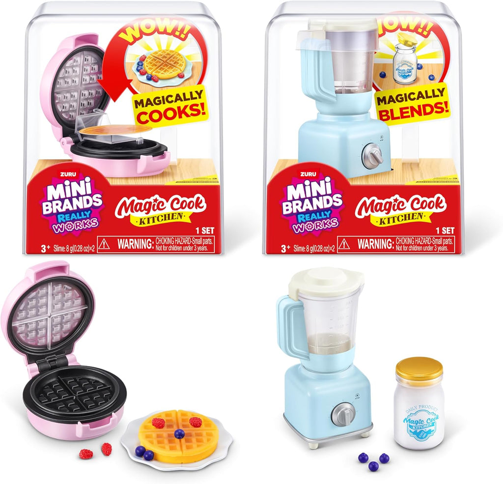 Mini Brands Really Works Magic Cook Kitchen Capsule front view showing mystery packaging