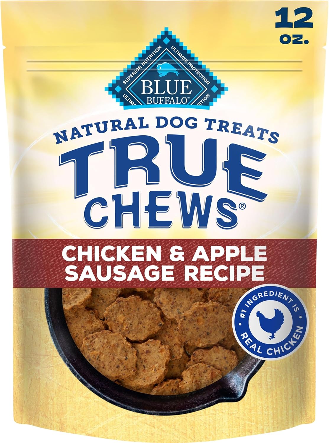 Blue Buffalo True Chews Beef Premium Jerky Cuts Natural Dog Treats, Chicken-Free Dog Snacks, Healthy Reward or Training Treat, Made in the USA with Real Steak & Natural Ingredients, 30 oz. - Image 11