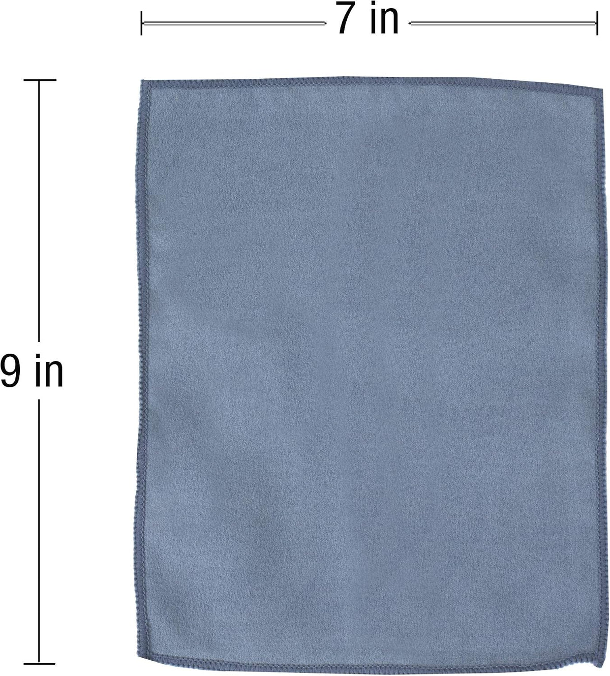Close up view of plush microfiber material texture