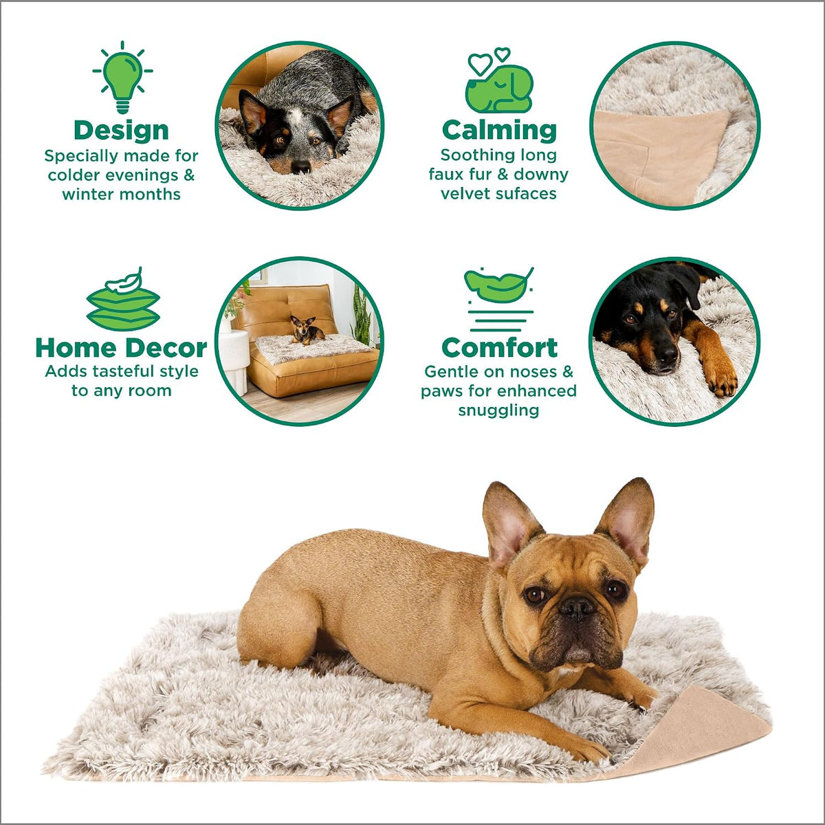 Water resistant velvet pet bed protector lining a vehicle seat