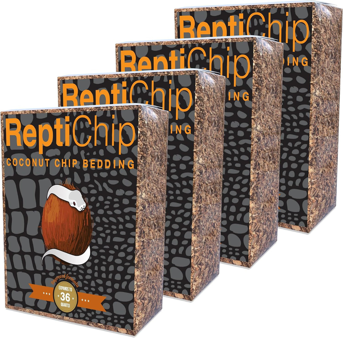 ReptiChip Reptile Bedding Loose Coconut Chip 36 Quart Coco Husk Substrate Mulch for Snake Habitat, Ball Python Terrarium, Turtle Tanks, Tortoise Enclosure - Image 11