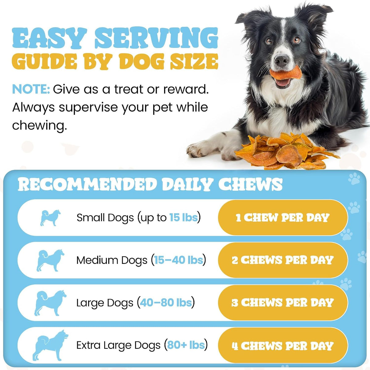 Healthy rawhide alternative pumpkin slices for all dogs