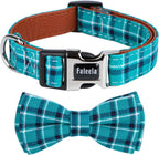 Faleela Soft &Comfy Bowtie Dog Collar,Detachable and Adjustable Bow Tie Collar,for Small Medium Large Pet (S, Beige) - Image 9