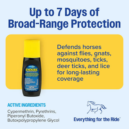 Farnam Endure sweat resistant horse fly roll on applicator close up