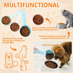 Side profile of Joyinjojo pet food measuring cup