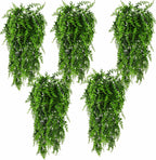 HERCOCCI 2 Pack Reptile Plants, Terrarium Hanging Plants Vines Artificial Leaves Habitat Decorations with Suction Cup for Bearded Dragon Hermit Crab Lizard Snake Geckos Chameleon - Image 10