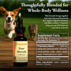 Kan Herb pet supplement label details and ingredients