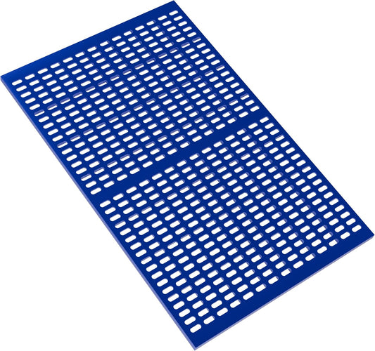 FoQualy blue plastic dog cage floor mat front view for 42 inch crate