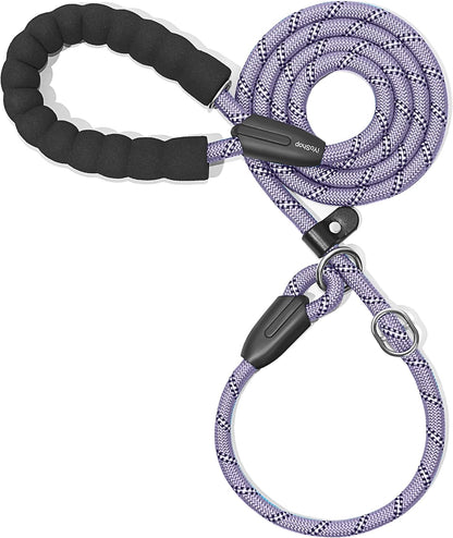 Authentic iYoShop professional dog handler lead with secure grip handle configuration.