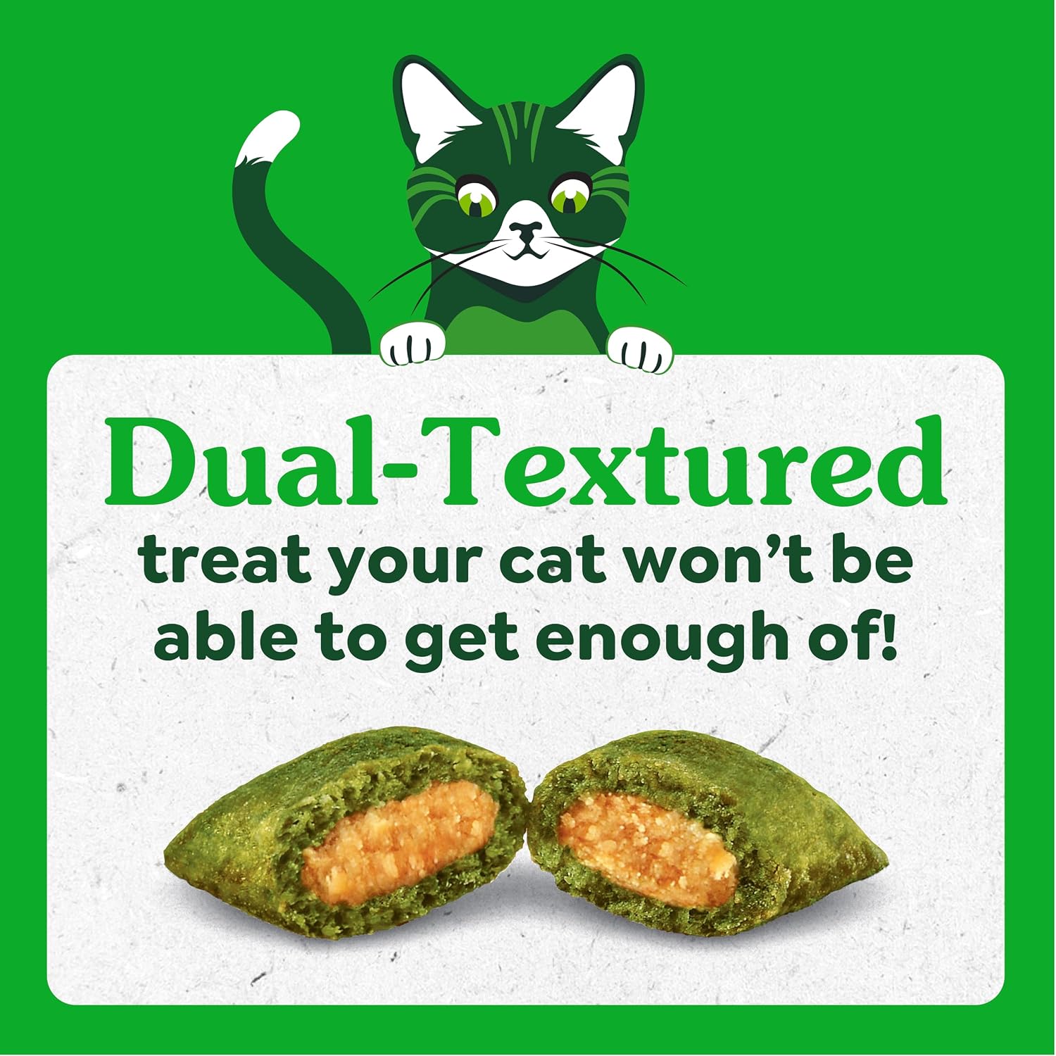 USA imported Greenies low calorie healthy indoor cat treats for weight management