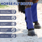 Wizbrio four pack horse leggings fine mesh insect protection wraps