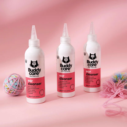 Authentic Buddycare pet grooming product bottle