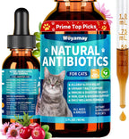 Woyamay Antibiotics for Cats, Natural Antibiotic for Allergy Relief, Urinary Tract Health, Itch Relief & Digestion Care, Cat Allergy Relief for Cats, Cat Immune Support Supplement, 4 Fl Oz - Image 9