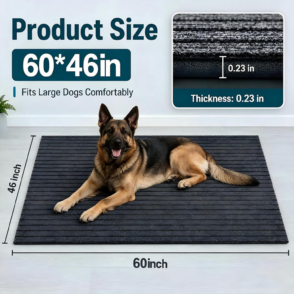 Close up of absorbent material on Wibeelee pet playpen mat