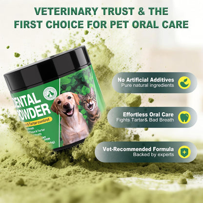 BuddyCheer enzymatic teeth cleaning powder packaging label details