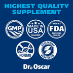Dr Oscar taurine for dogs high potency formula for dilated cardiomyopathy prevention and normal blood flow