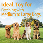 Side view of RSSLygaeonix soft dog flying disc