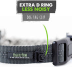 Premium imported USA dog training collar showing close up of durable construction.