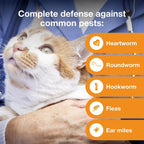 Authentic USA imported Advantage Multi flea and heartworm treatment
