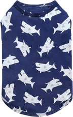Fitwarm Patriotic Star Dog Shirt for 4th of July, Memorial Day, Independence Day, Holiday Dog Clothes for Small Dogs Boy Girl, Pet Cat Outfit, 100% Breathable Cotton, Red, Navy Blue, White, Small - Image 10