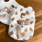 Jatmira teddy bear pocket pullover cute pet apparel model presentation