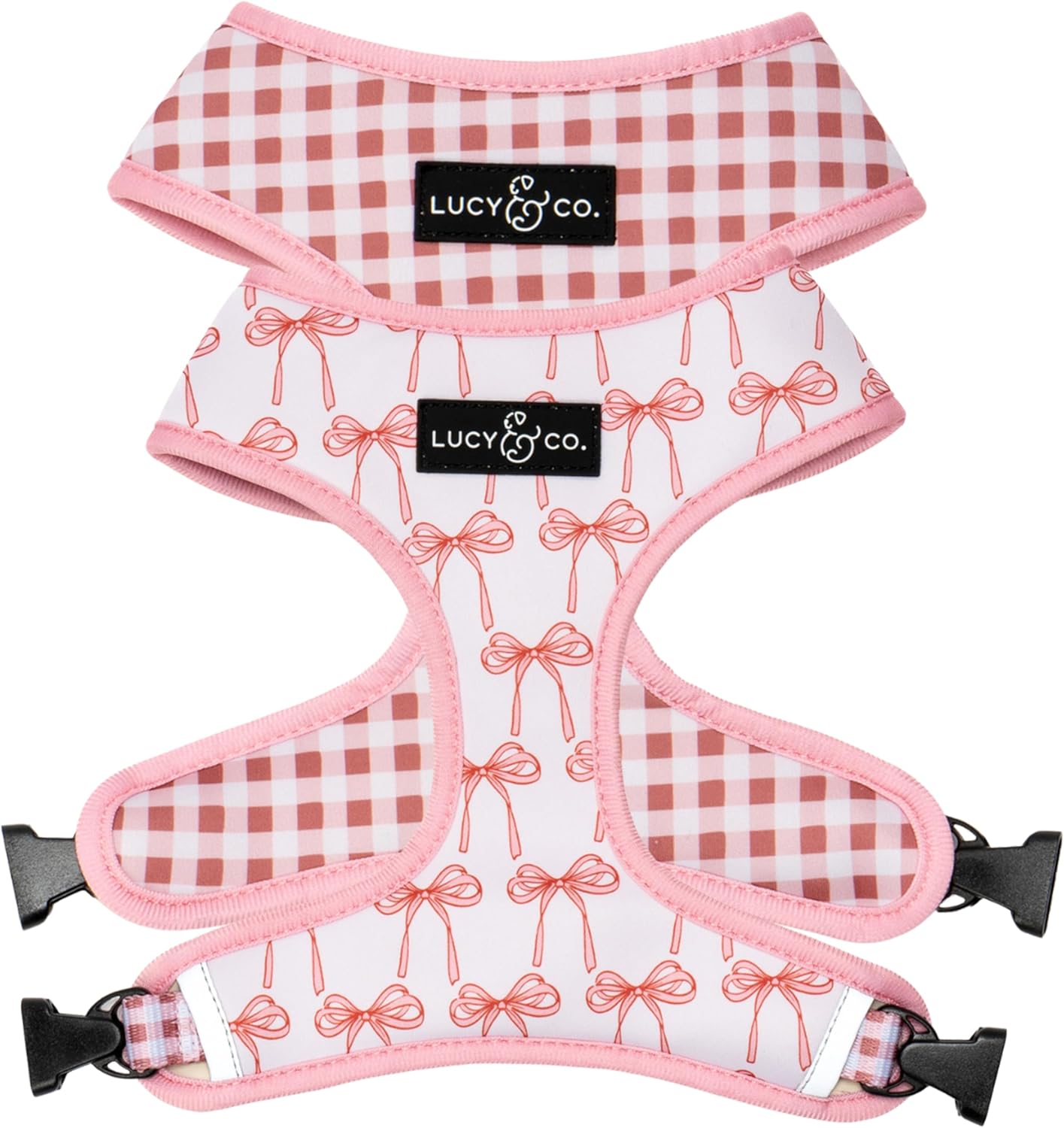 Heavy duty lightweight padded pet vest for comfortable daily dog walking.