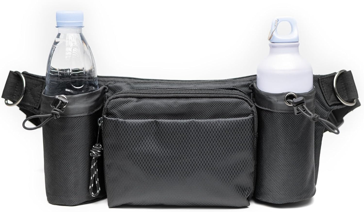 Tigerli fanny pack showing magnetic treat pouch
