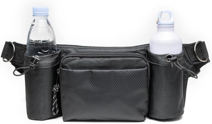 Tigerli fanny pack showing magnetic treat pouch