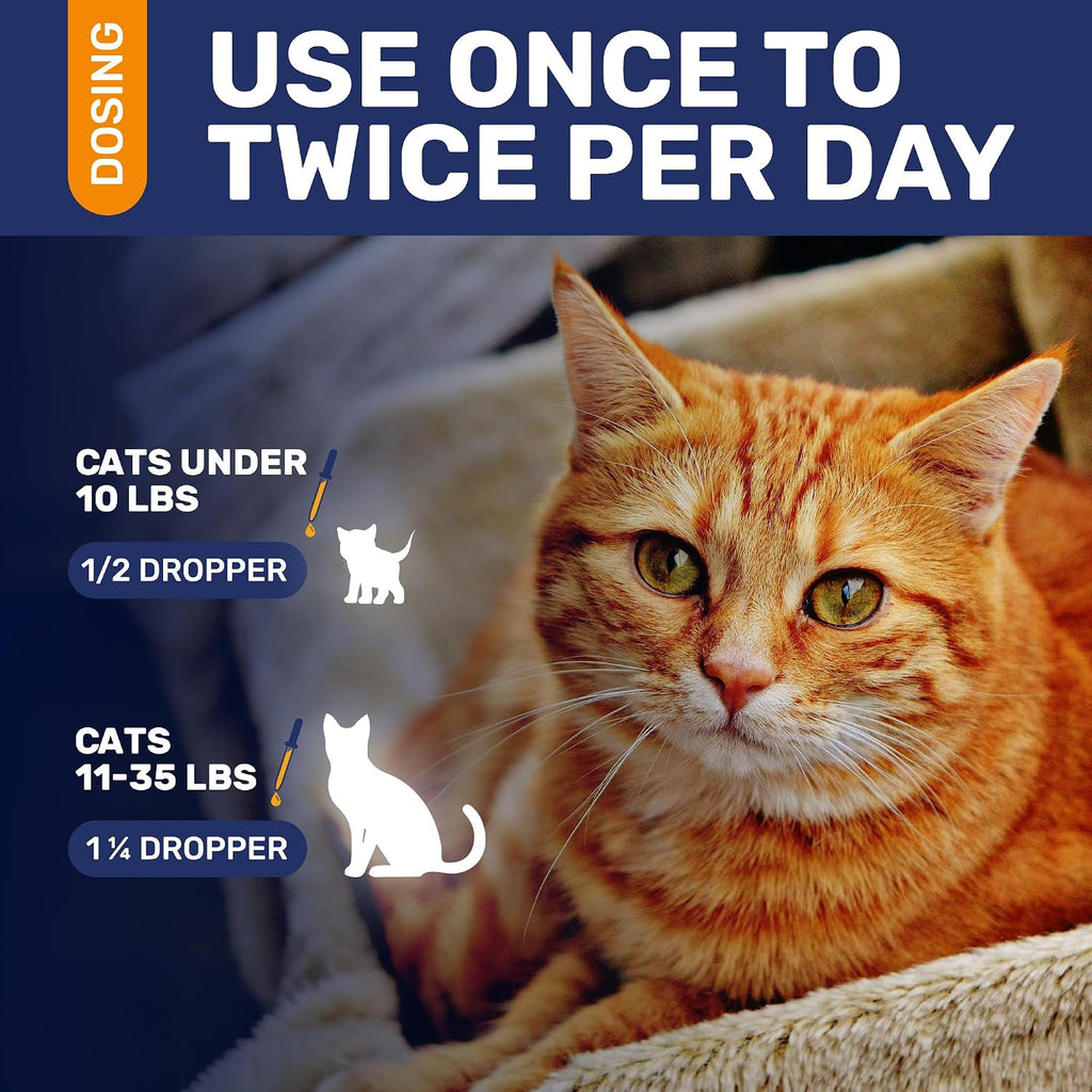 Clear Max herbal allergy and cough relief cat supplement