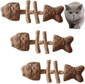 Zhenyan Purrident cat dental chew fishbone shape front view natural teething toy
