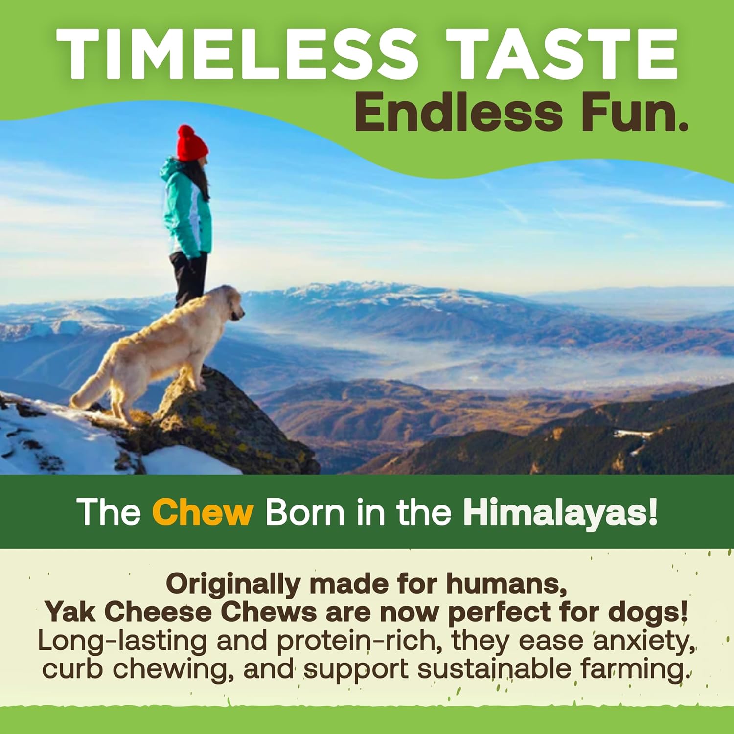EcoKind dog chew end piece puffed up in the microwave into a crunchy safe treat option