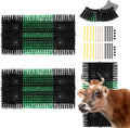 ZhuoÂ·LeLe Upgraded XL Livestock Scratching Brush front view