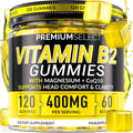 CNCHEF Vitamin B2 400mg gummies bottle front view for daily health energy supplement