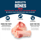Barkley's natural beef marrow bone for dental health