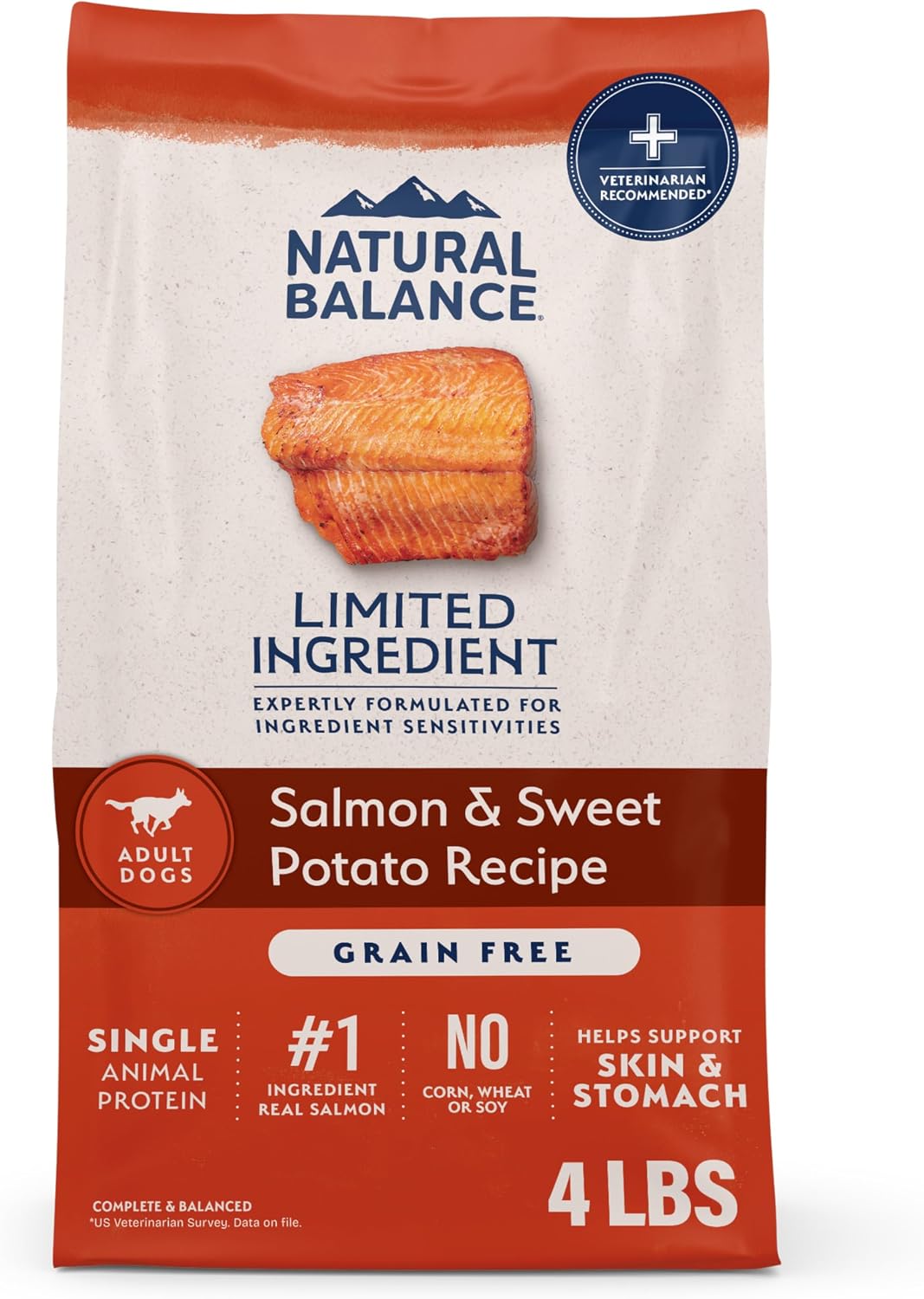Natural Balance Limited Ingredient Adult Dry Dog Food - Balanced Nutrition for Adult Dogs - Grain-Free, Soy-Free Recipe - Limited Ingredient Formula - 22 lb - Reserve Sweet Potato & Venison Recipe - Image 13