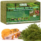 ZeeDix 8OZ Sphagnum Moss for Reptiles/Plants, Natural Reptile Moss Bedding for Tortoise Gecko Lizard Snake Hermit Crab Terrarium Habitat, Odor Control & Humidity Retention - Image 9