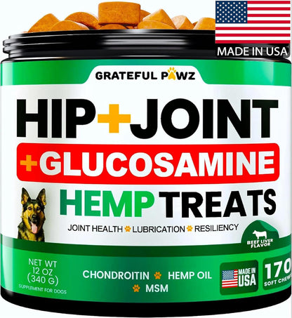 Grateful Pawz dog calming chews 170 count nutritional information