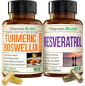 vimerson boswellia turmeric resveratrol supplement bundle