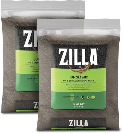 Zilla Pet Reptile Terrarium Substrate Bedding, Jungle Mix, for Frogs, Rainforest Geckos, Toads and Snakes, 24 Quart - Image 10
