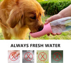 Authentic USA imported AVELORA pet water bottle filtration accessories packaging layout.
