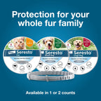 Seresto Flea & Tick Collar For Dogs Over 18 lbs., Treatment & Prevention, Vet-Recommend, 8 Month Protection - Image 9