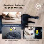 Nonaste pet odor eliminator spray nozzle and bottle detail