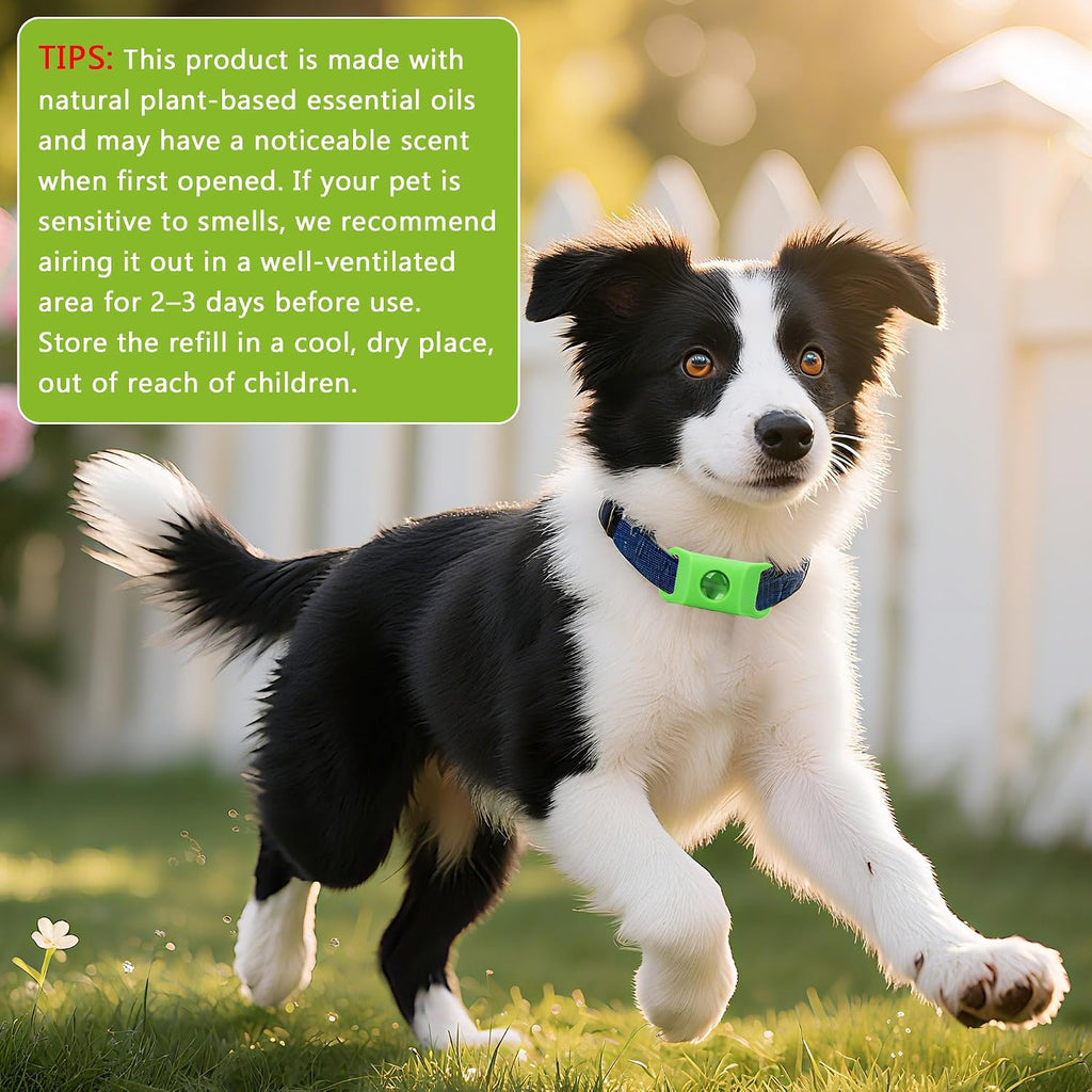 Trihood natural flea protection pendant two pack kit contents display