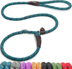 Fida Durable Slip Lead Dog Leash, 6 FT x 1/2" Heavy Duty Dog Loop Leashes, Comfortable Strong Rope Slip Leash for Large Medium Dogs, No Pull Pet Training Lead with Highly Reflective(1/2", Black) - Image 14