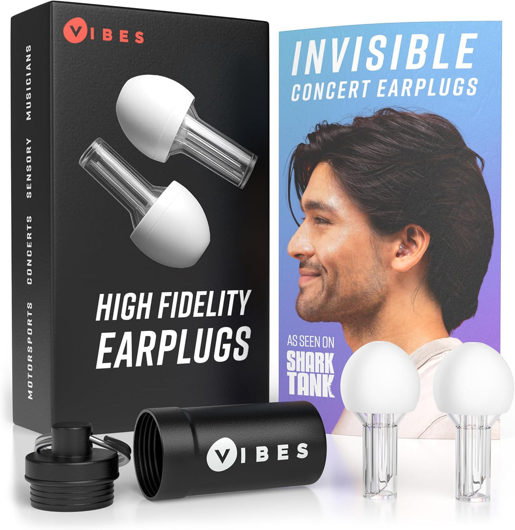 Vibes high fidelity concert ear plugs front view