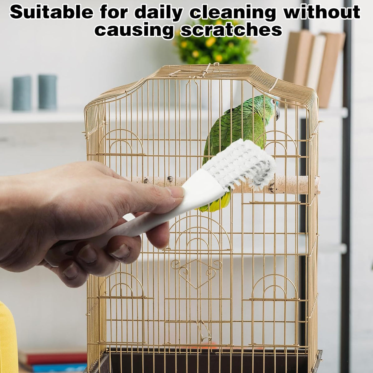 Cyuxing cleaning tool demonstrating long handle and hanging hole