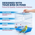 Prevue Pet Products Parakeet Square Roof Bird Cage with Handle - Image 4