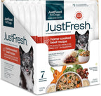 JustFoodForDogs JustFresh Wet Dog Food, Fresh Pet Meals and Toppers with No Preservatives, Resealable Package, Human Grade, Home-Cooked Chicken, 12 oz - 7 Pack - Image 12