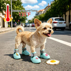 Kooltail breathable summer dog boots side profile