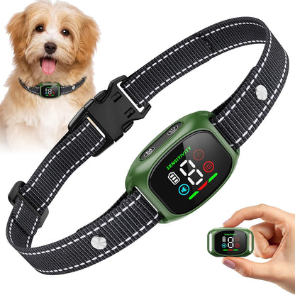 Ricivi bark collar for small dogs front view.